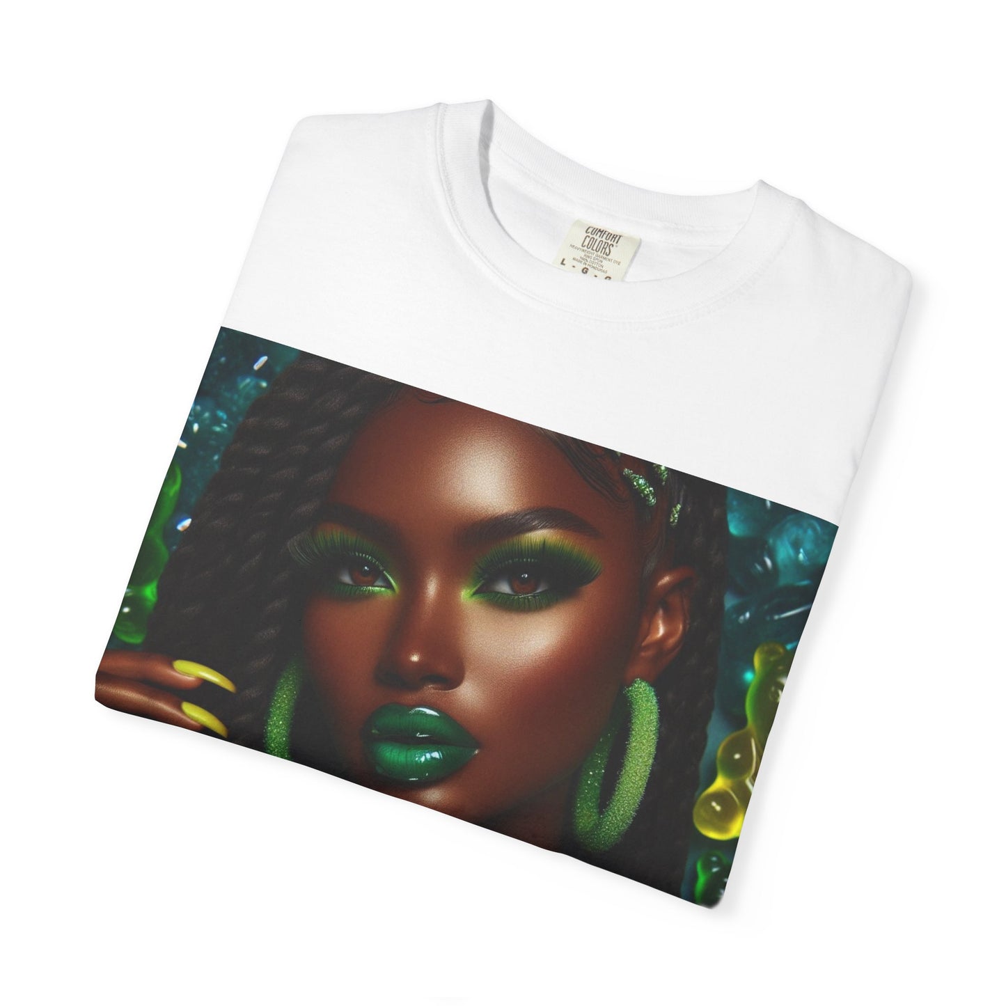 Vibrant Graphic T-shirt for Bold Femininity | Fashion Tee, Statement Shirt, Unique Gift, Trendy Apparel, Casual Wear